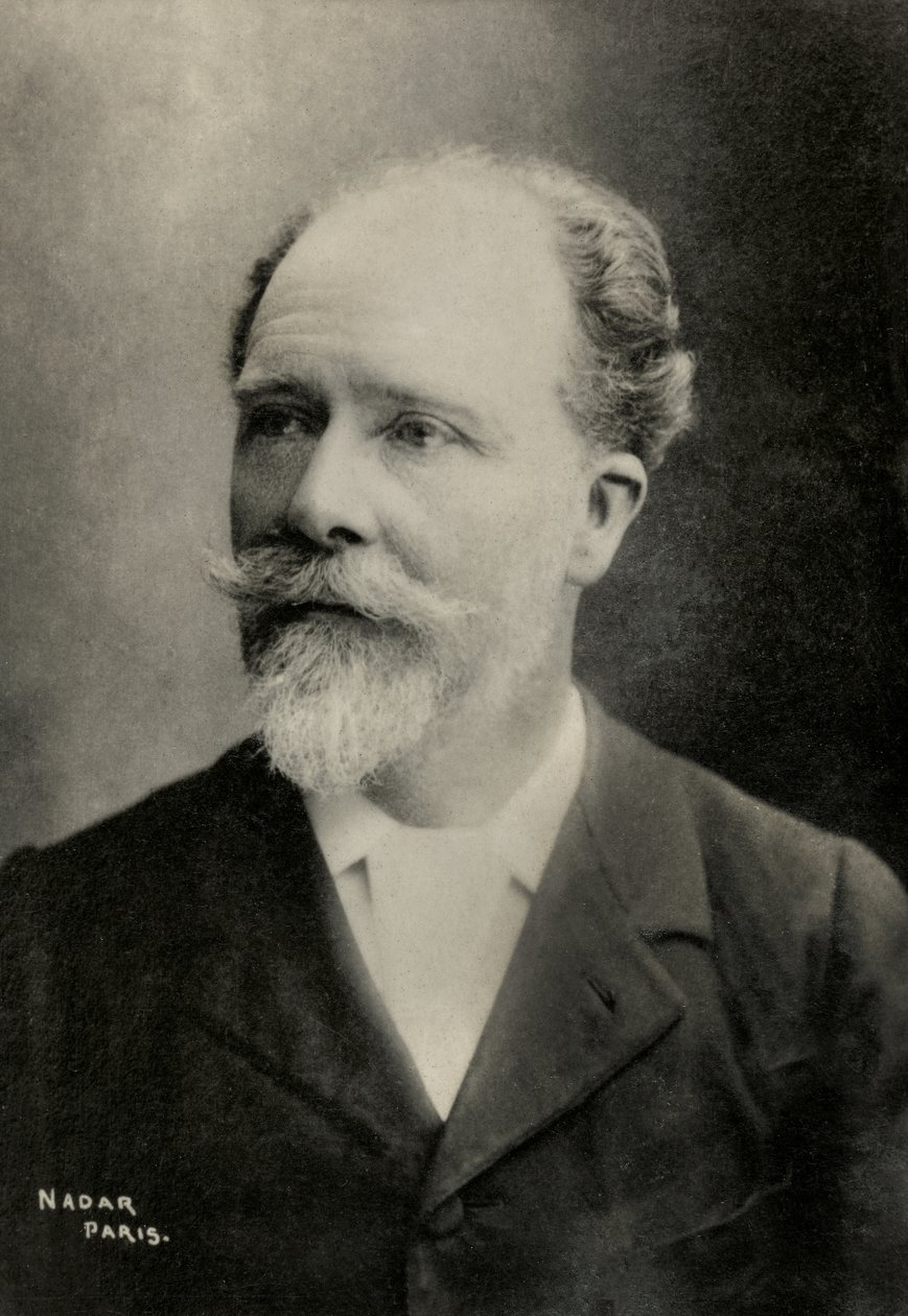 Leon Glaize portréja (fotó) alkotó: Paul Nadar
