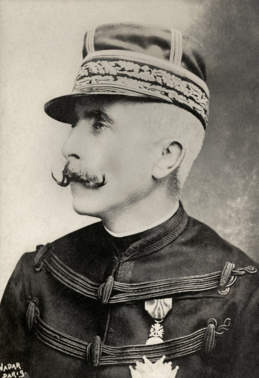 Auguste De Galliffet francia tábornok portréja (fénykép) alkotó: Paul Nadar