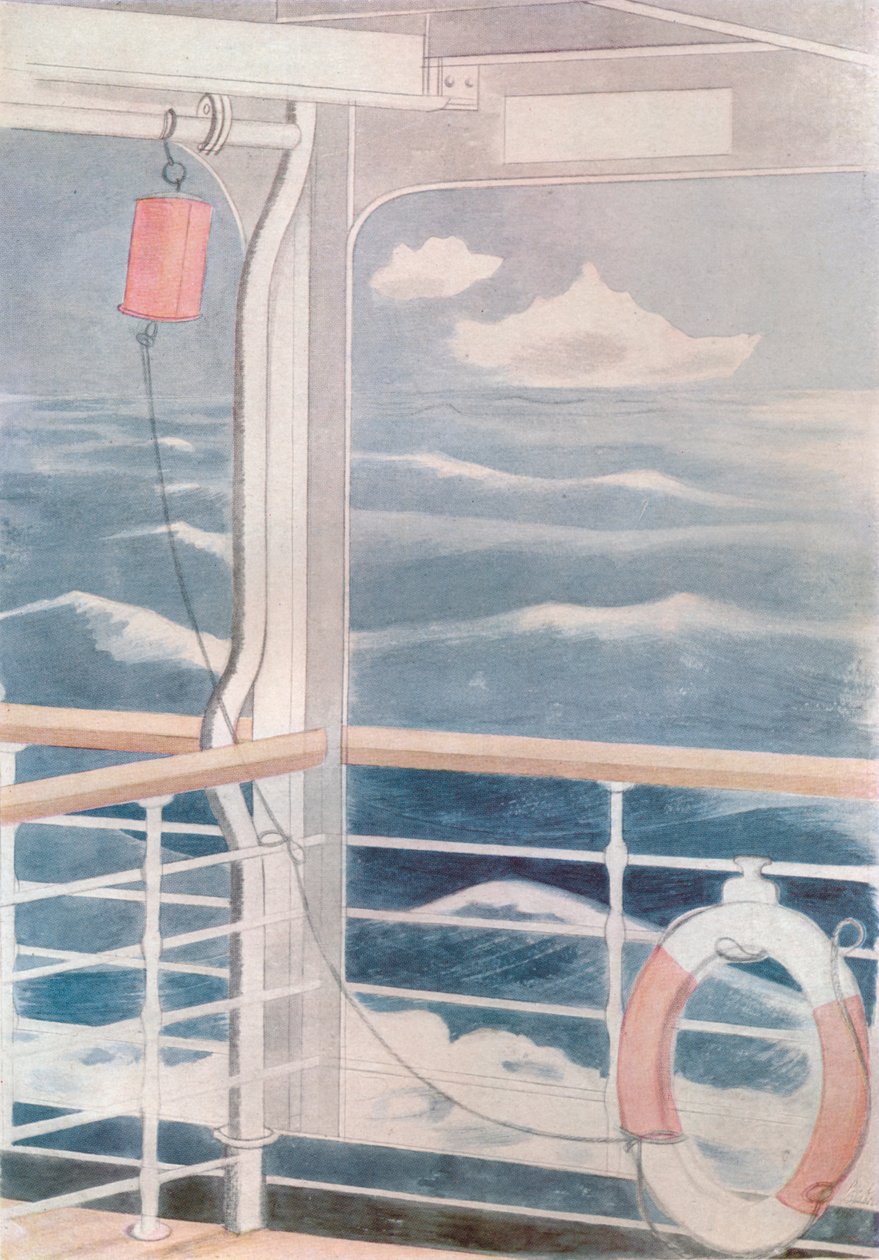 Atlanti-óceán, 20. század 1932 alkotó: Paul Nash