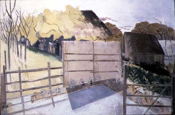 Őszi táj alkotó: Paul Nash