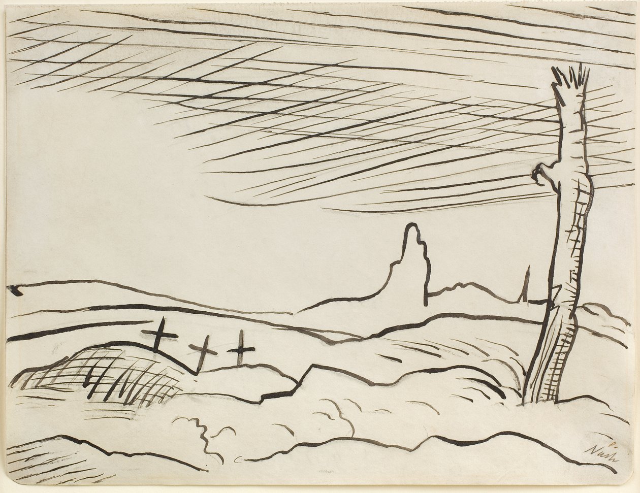 Csatatér alkotó: Paul Nash