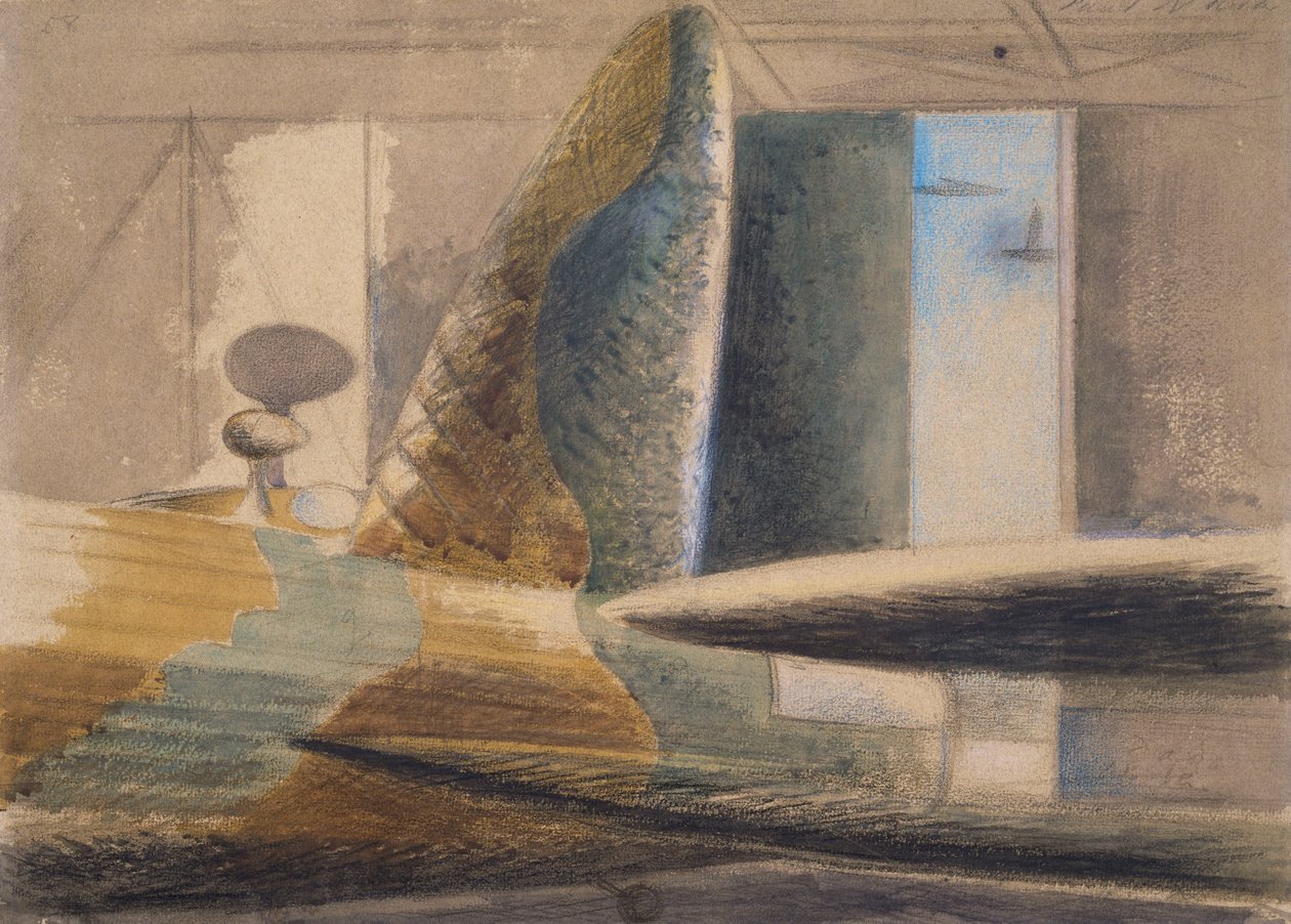 Bomber Lair, Egg és Finn alkotó: Paul Nash