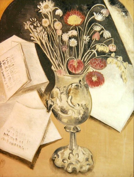 Virágcsokor (olaj, vászon) alkotó: Paul Nash