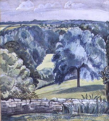 Cotswold táj alkotó: Paul Nash