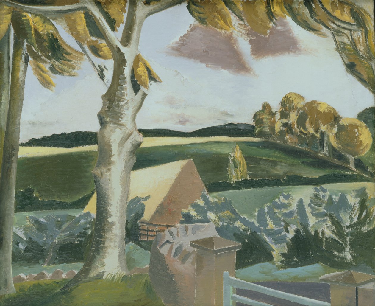Cumberlandi táj alkotó: Paul Nash