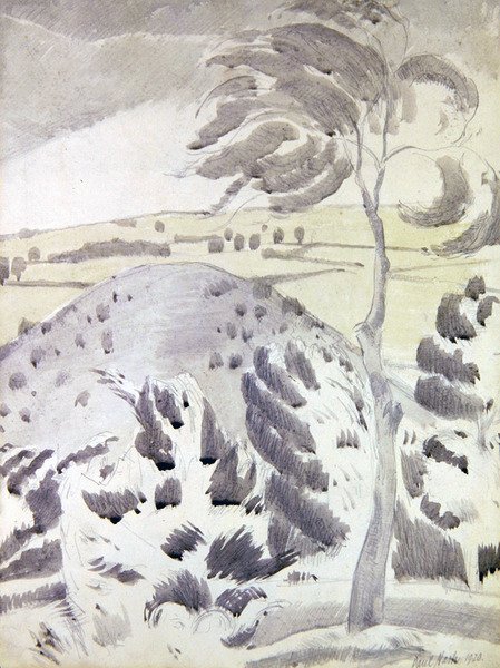 Domb és Fa alkotó: Paul Nash