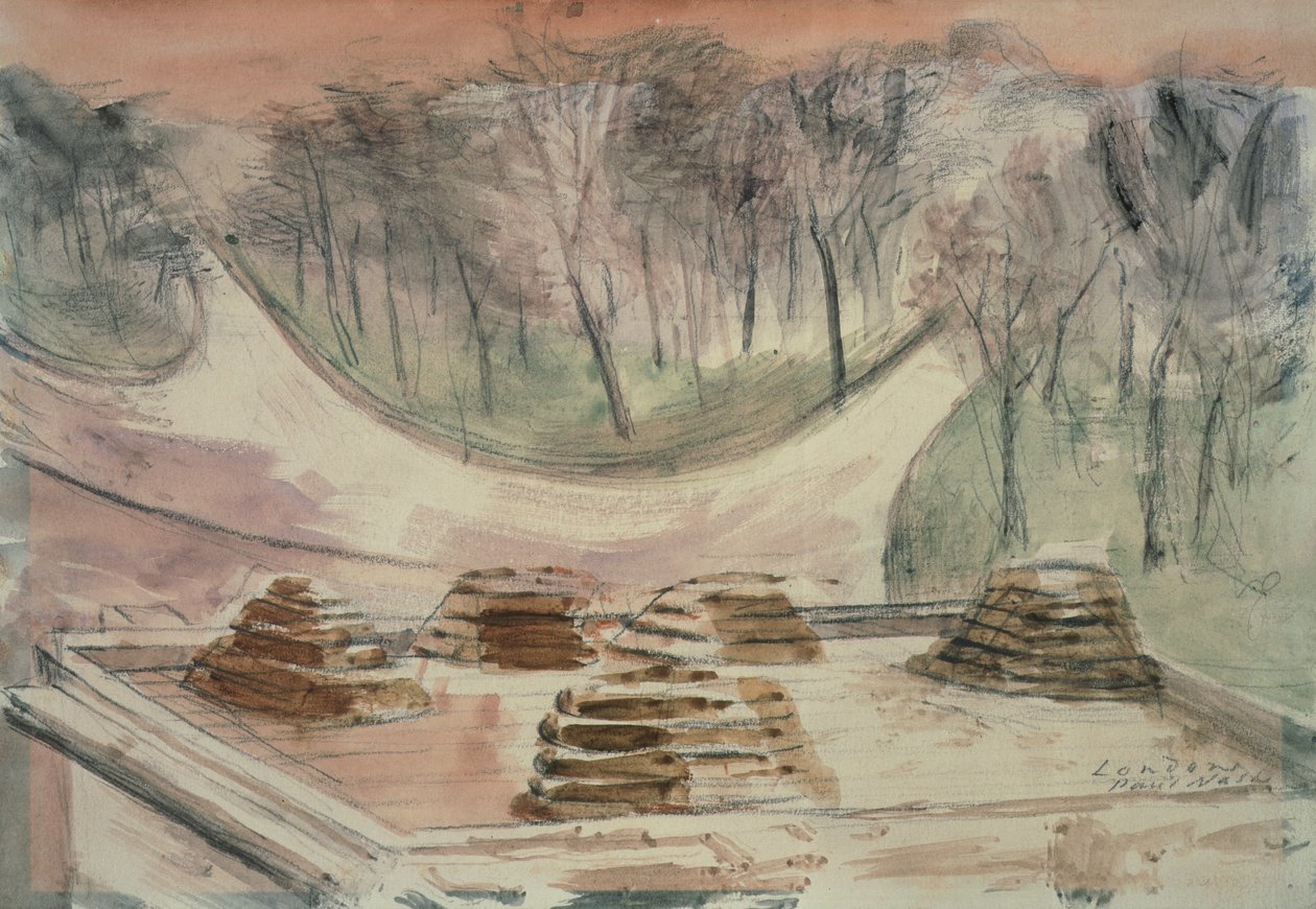 London Park, Marble Arch Defense alkotó: Paul Nash
