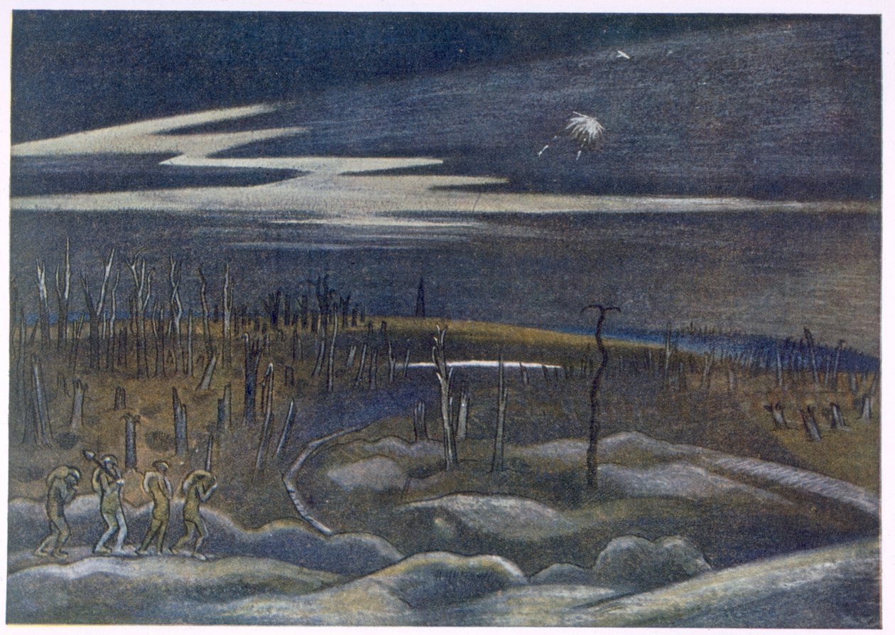 Meadow with Copse, a British Artists at the Fronttól, a The Western Front folytatása, harmadik rész, Paul Nash alkotó: Paul Nash