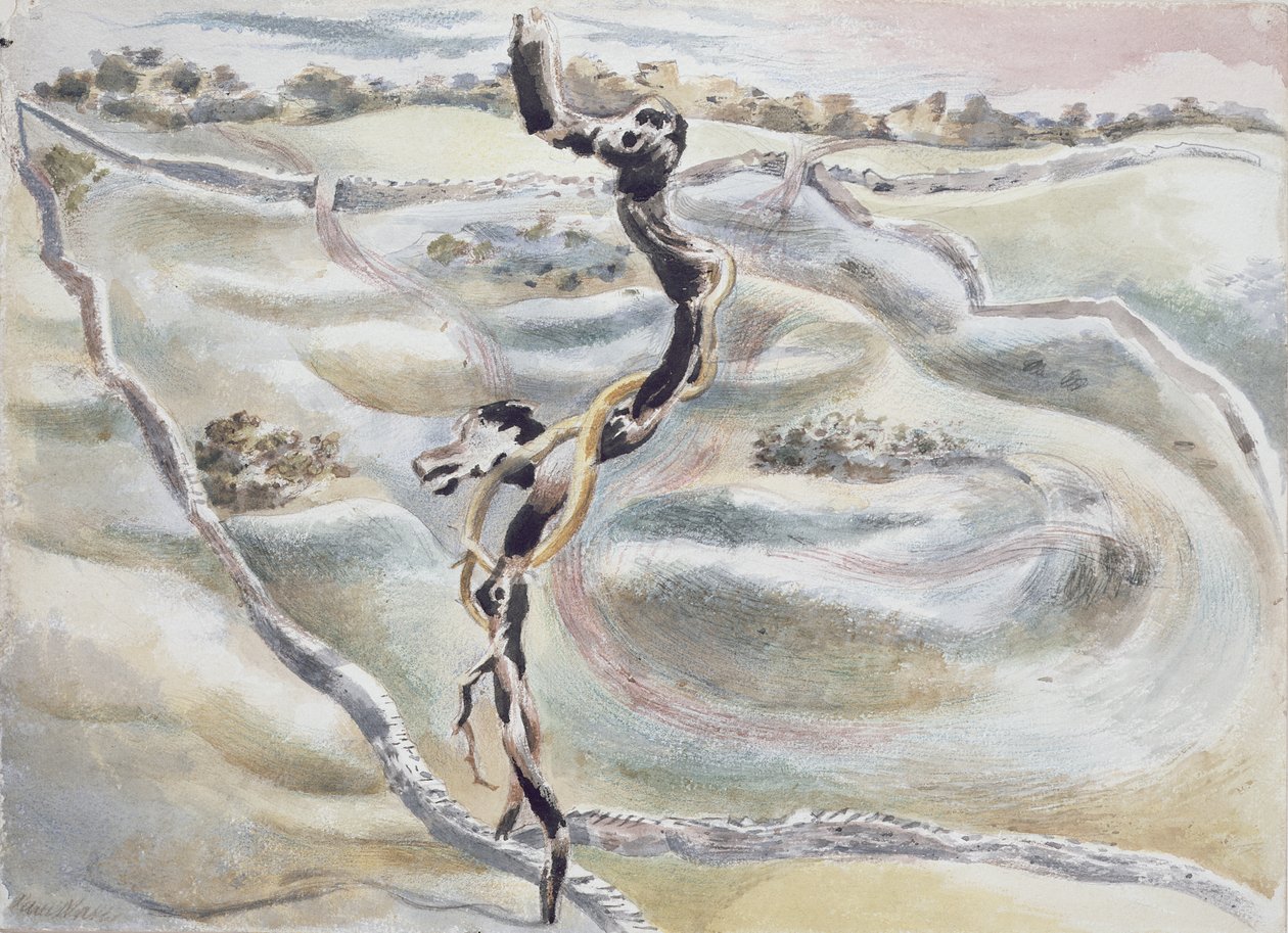 Objektum a Scarbankban alkotó: Paul Nash