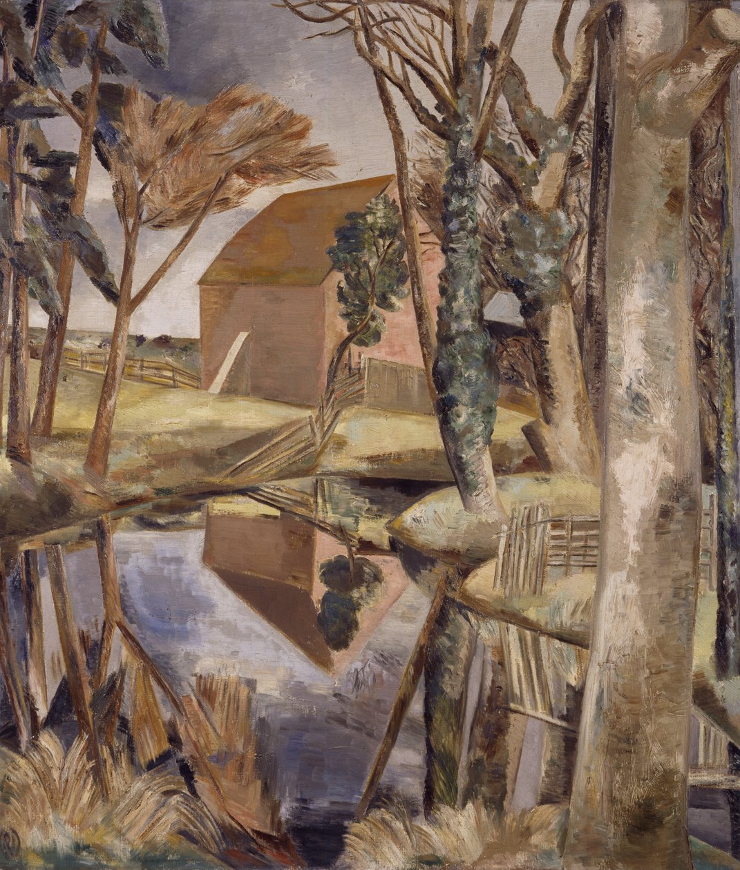 Oxenbridge-tó alkotó: Paul Nash