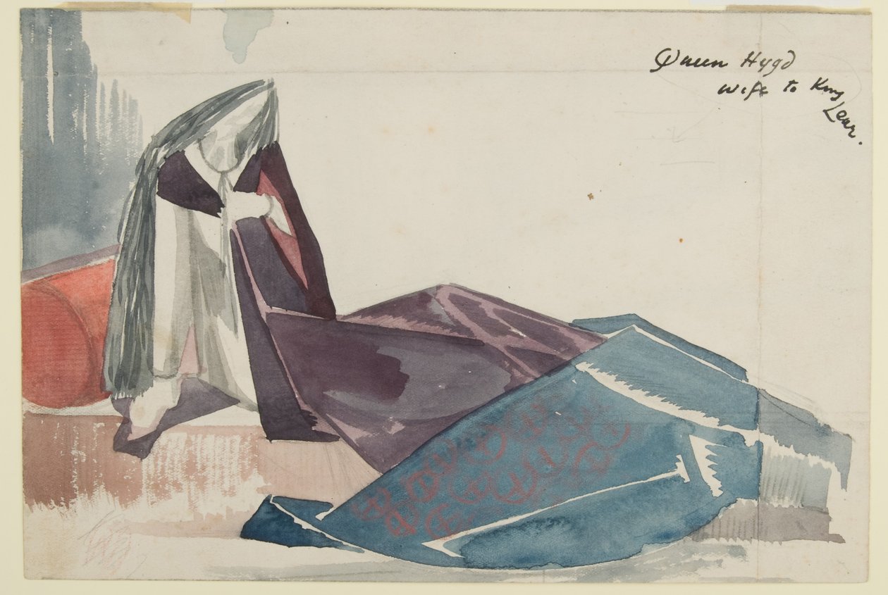 Hygd királynő, Lear király felesége alkotó: Paul Nash