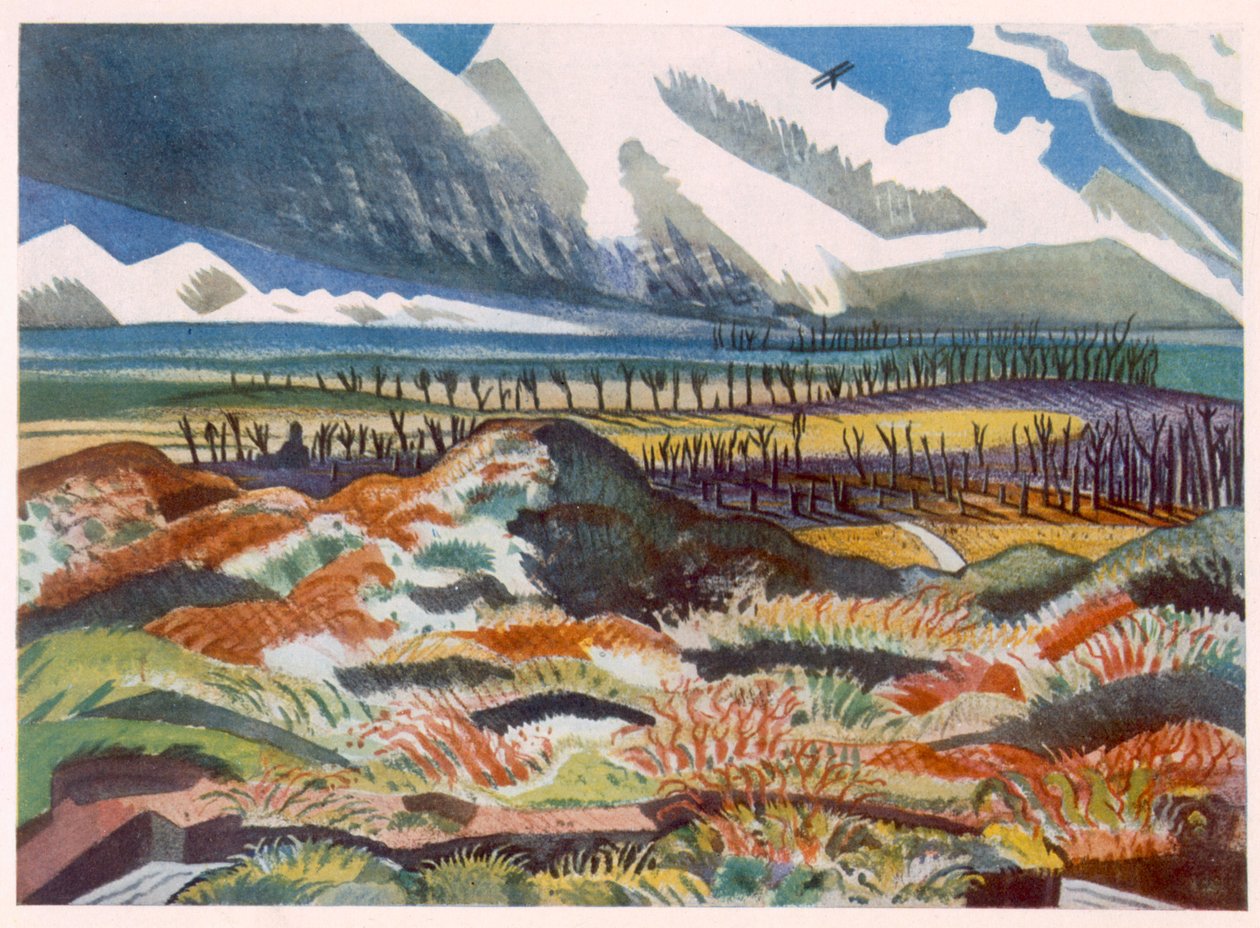 Ruined Country, Vimy, a British Artists at the Fronttól, A nyugati front folytatása, harmadik rész, Paul Nash alkotó: Paul Nash