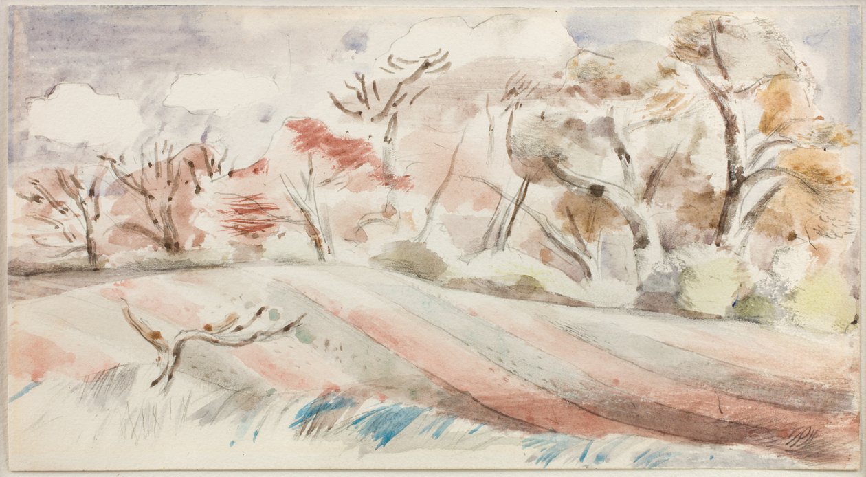 Tavaszi táj alkotó: Paul Nash