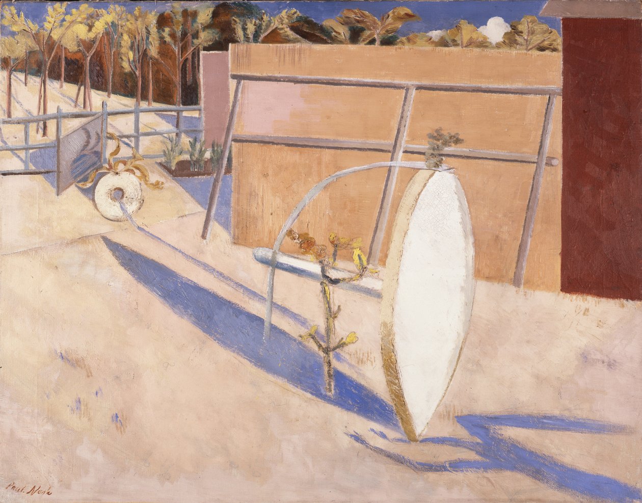 Az íjász, 1930-42 körül (olaj, vászon) alkotó: Paul Nash
