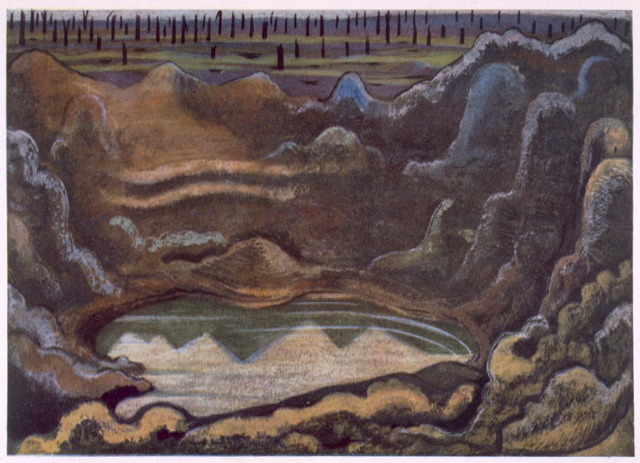 The Caterpillar Crater, a British Artists at the Fronttól, A nyugati front folytatása, harmadik rész, Paul Nash alkotó: Paul Nash