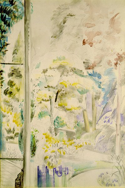Kilátás ablakból alkotó: Paul Nash