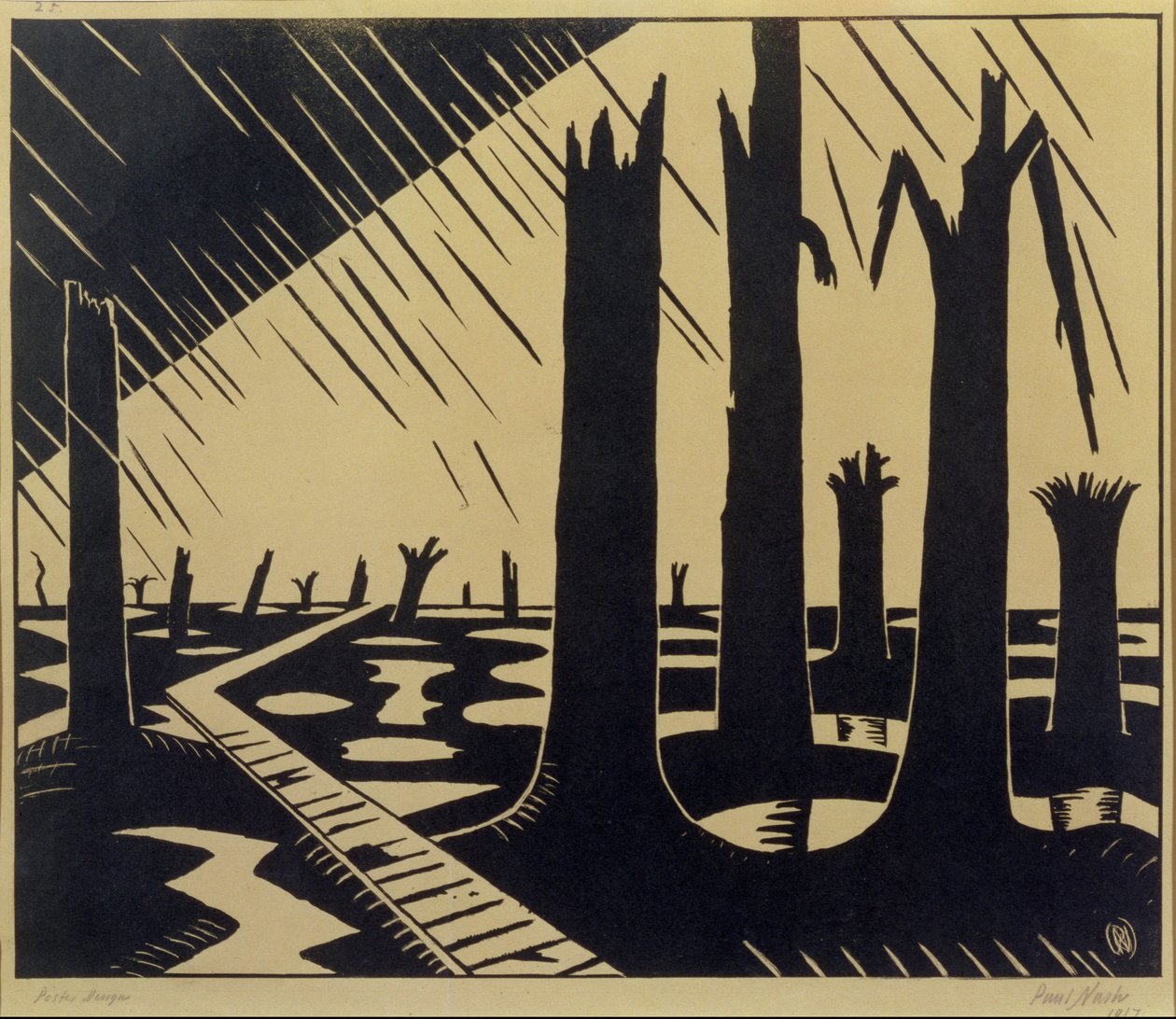A háború üressége alkotó: Paul Nash