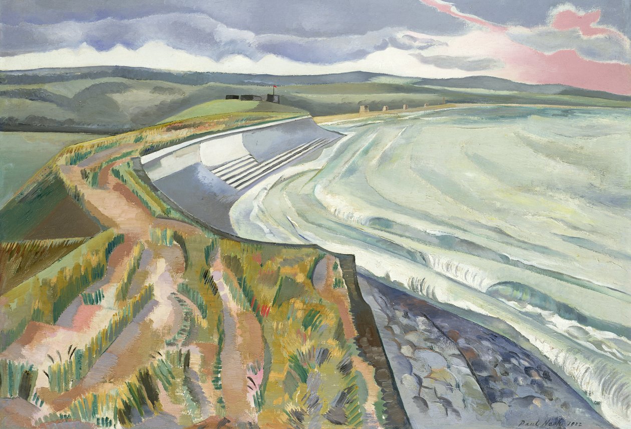 Fal a tenger ellen alkotó: Paul Nash