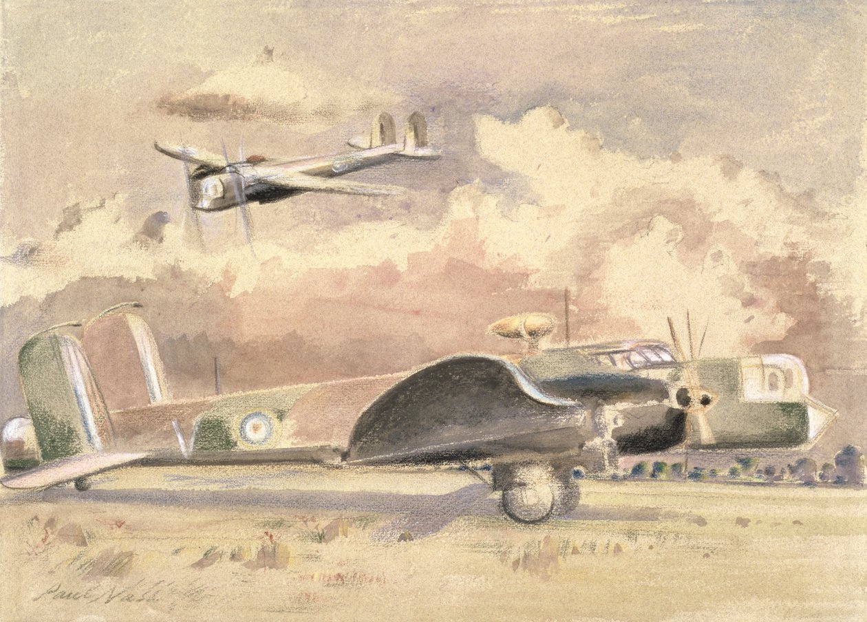 Whitley Bombers Sunning alkotó: Paul Nash