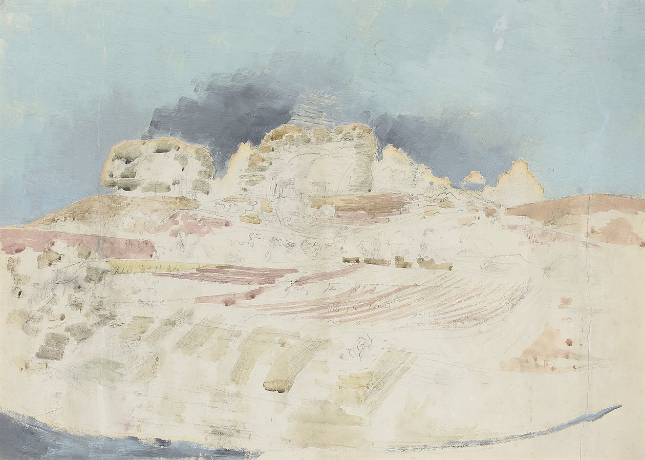 Wittenham Clumps alkotó: Paul Nash