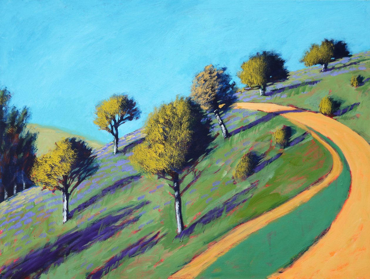 Malvern Spring, 2021 (akril, tábla) alkotó: Paul Powis