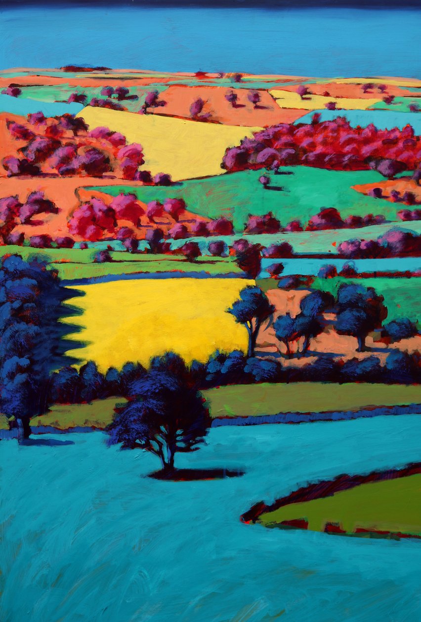 Teme Valley III (akril a fedélzeten) alkotó: Paul Powis