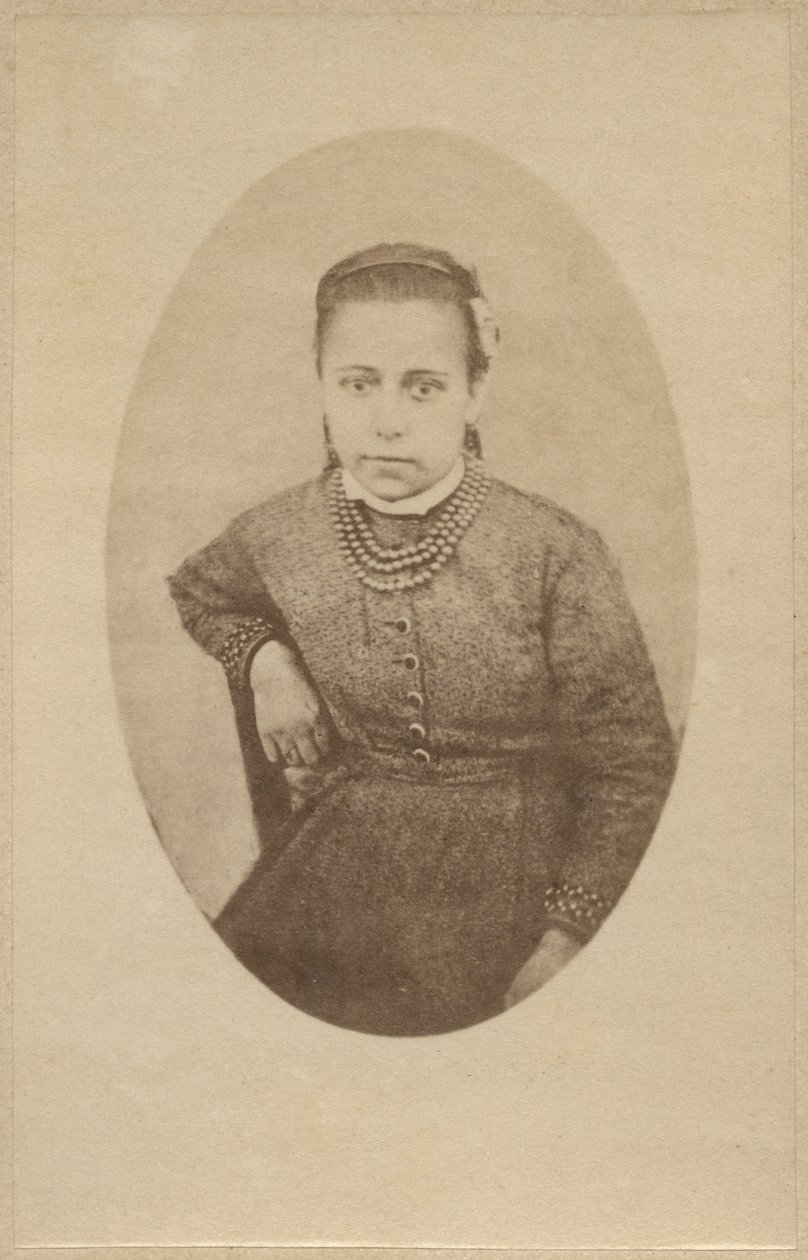 Hisztéria, normál megjelenés, Bourneville és P. Regnard „Iconographie Photographique de La Salpetriere” illusztrációja, I. tábla, Párizs, 1876 (albumnyomat) alkotó: Paul Regnard