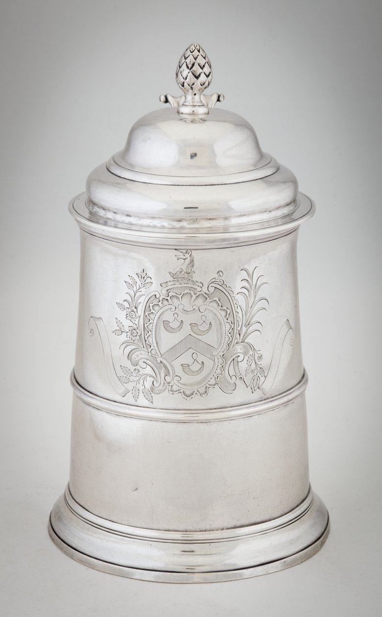 Tankard, 1773 alkotó: Paul Revere