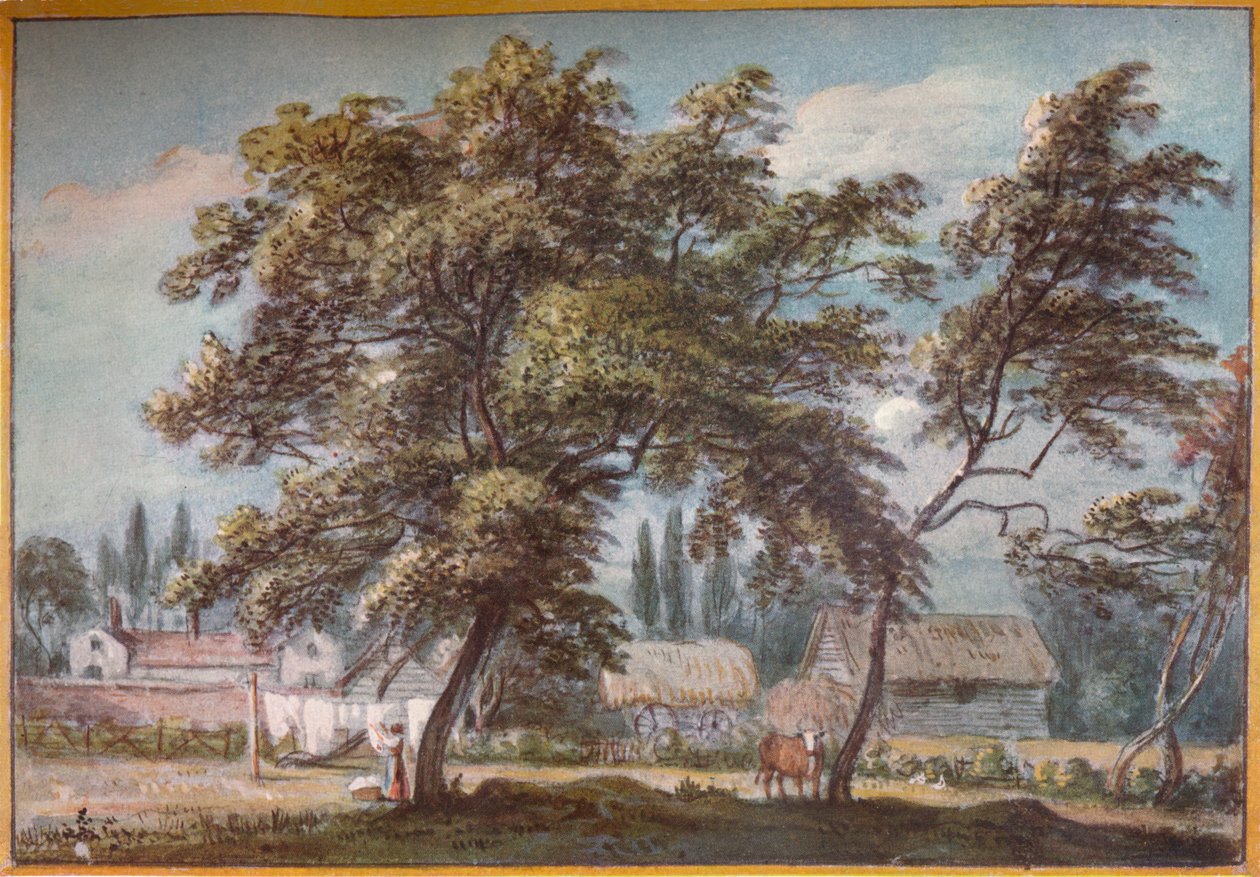 Englefield Greenben, 18. század, 1924 alkotó: Paul Sandby