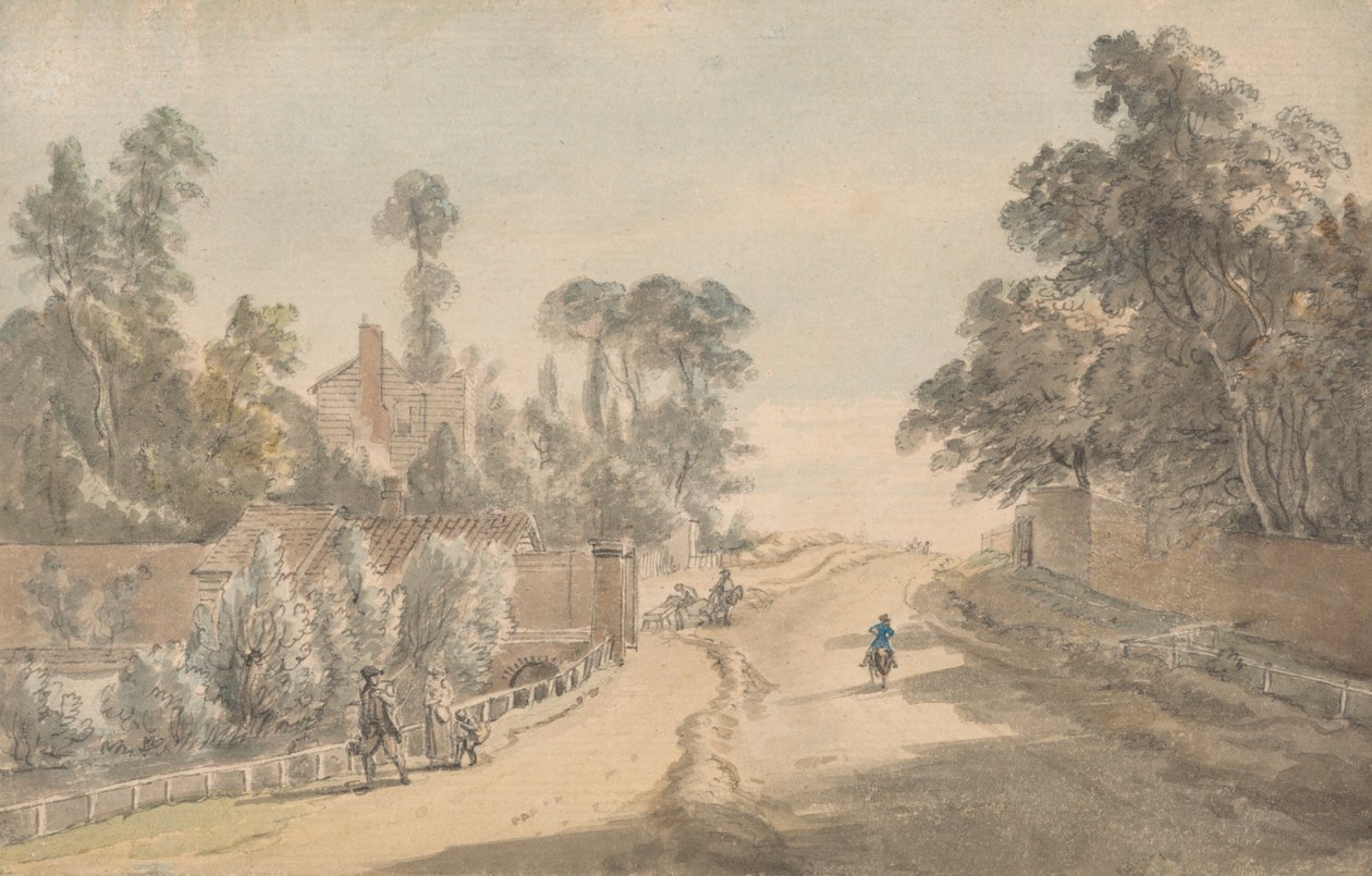Bayswater – London alkotó: Paul Sandby
