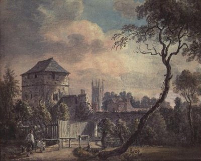 Magdalen Tower, Oxford alkotó: Paul Sandby