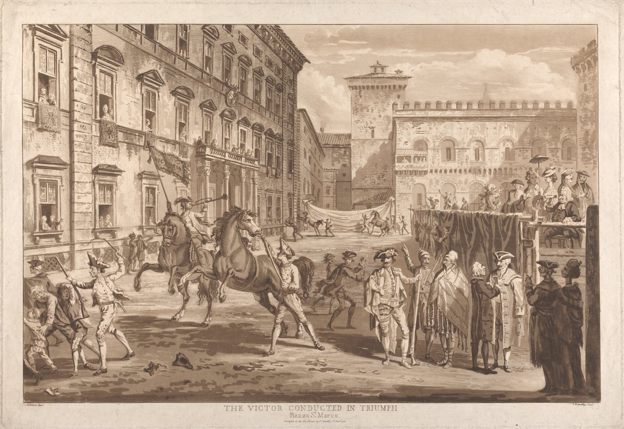 A Victor dirigált a Triumphban alkotó: Paul Sandby
