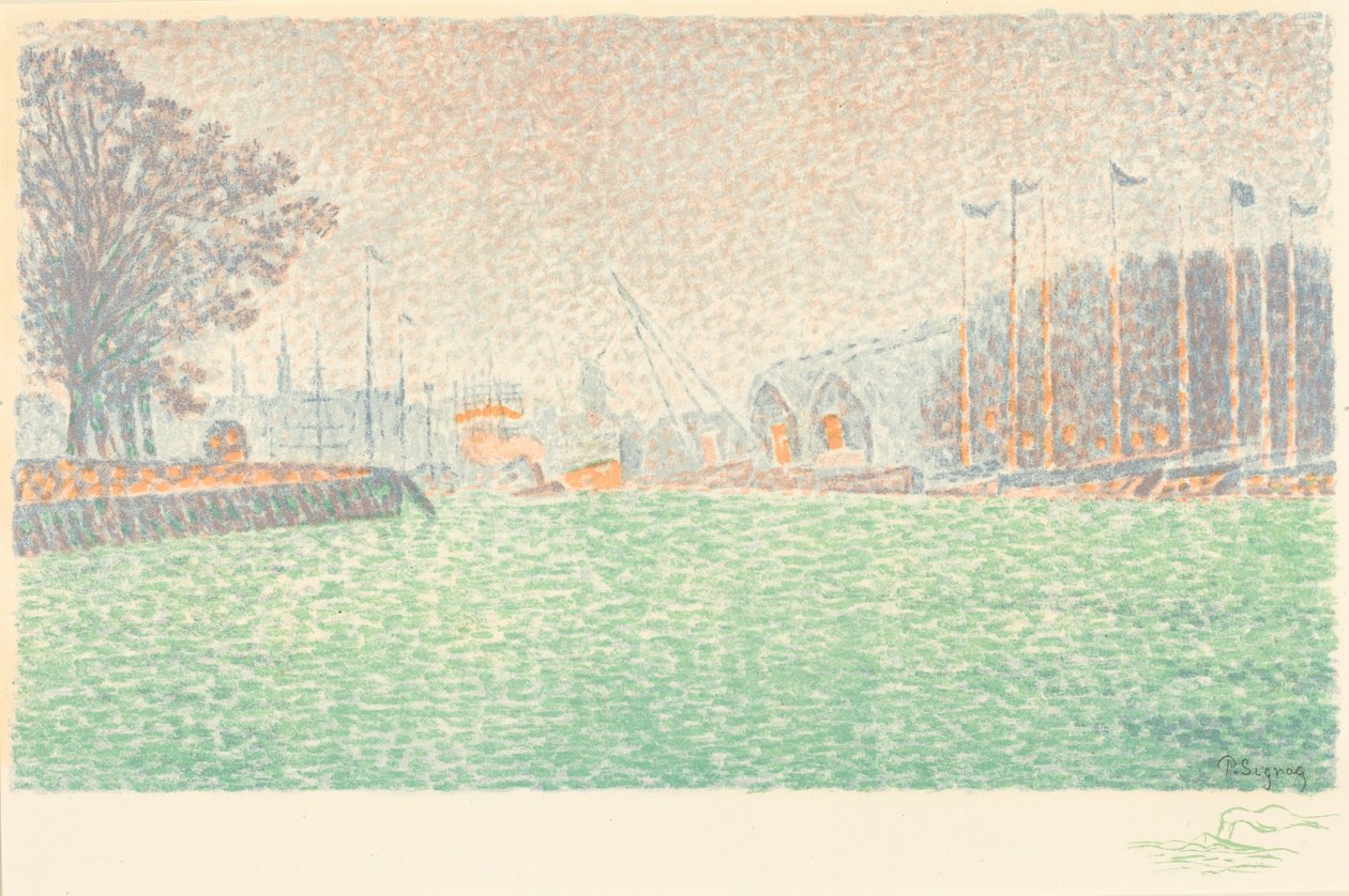 Flushingban alkotó: Paul Signac