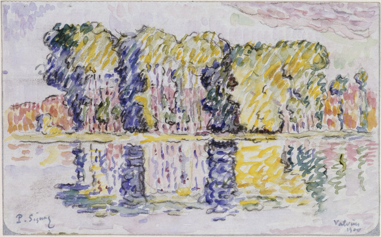 Facsoport a víznél alkotó: Paul Signac