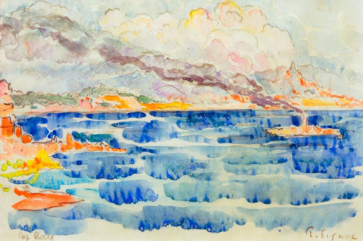 Cap Roux alkotó: Paul Signac