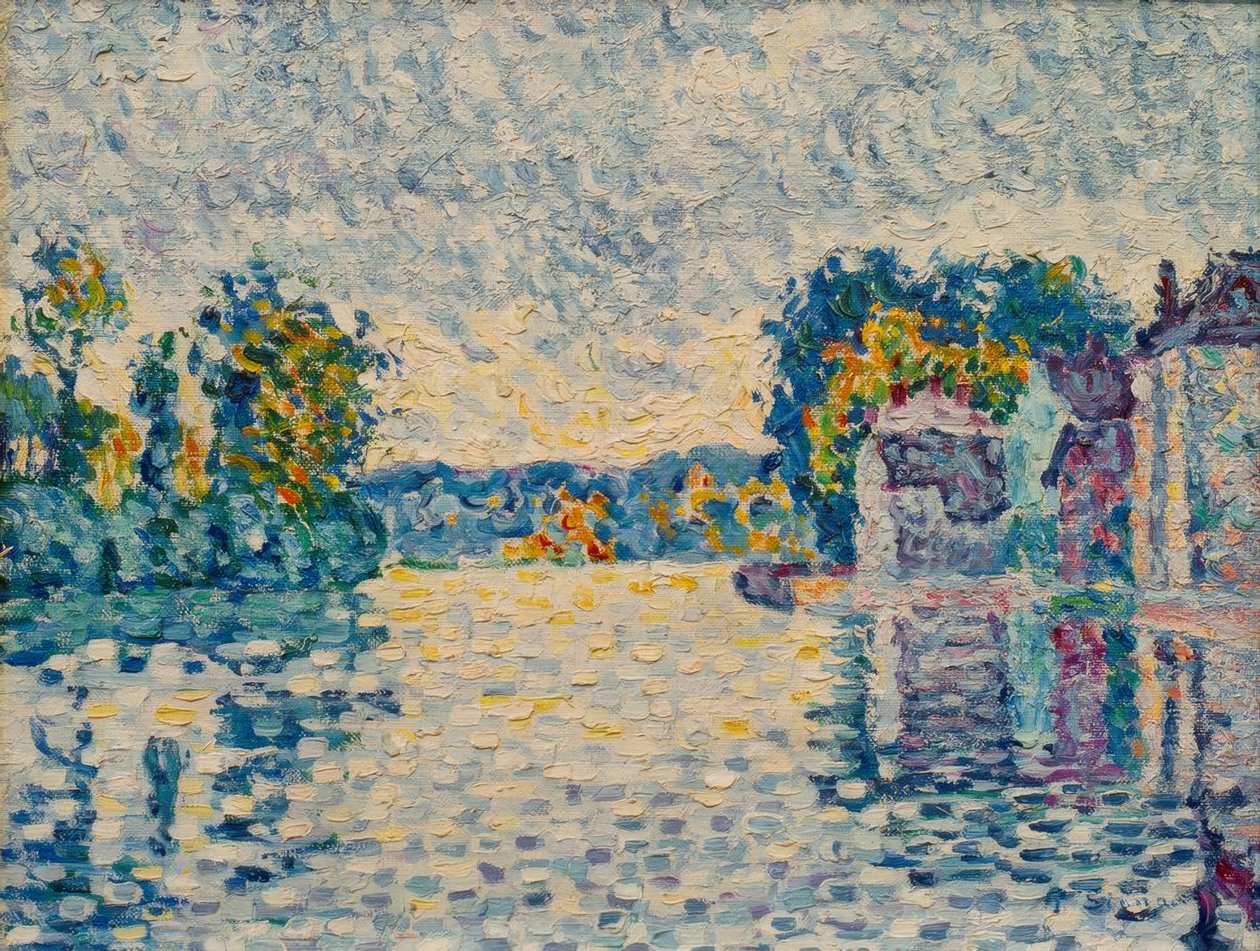 Szajna Szamoisban alkotó: Paul Signac