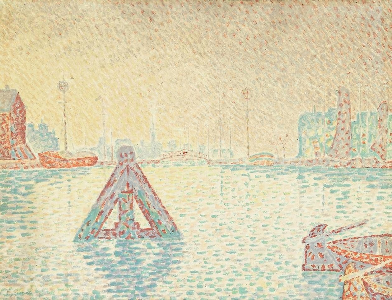 Hollandiában - La Balise alkotó: Paul Signac