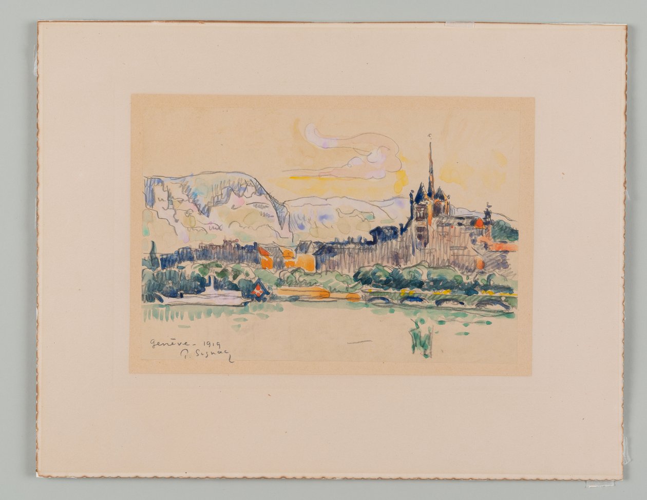 Genf alkotó: Paul Signac