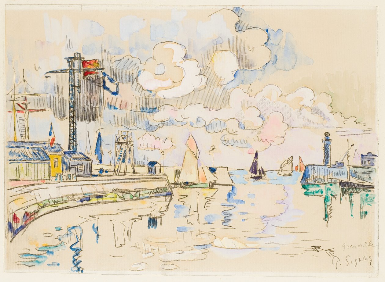 Granville alkotó: Paul Signac