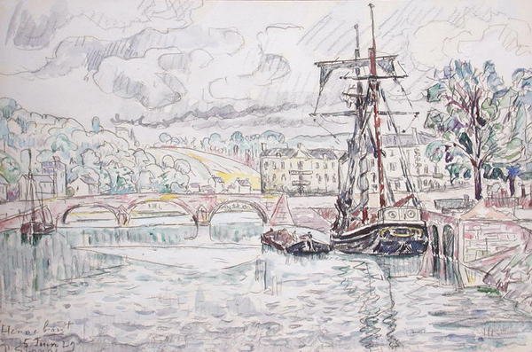 Hennebont alkotó: Paul Signac