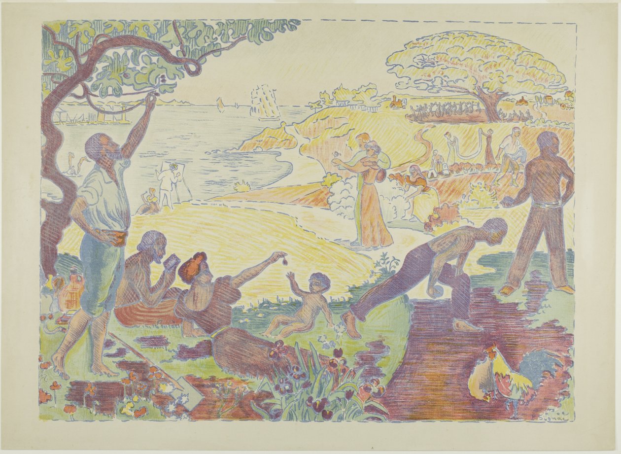 A Harmónia idejében alkotó: Paul Signac