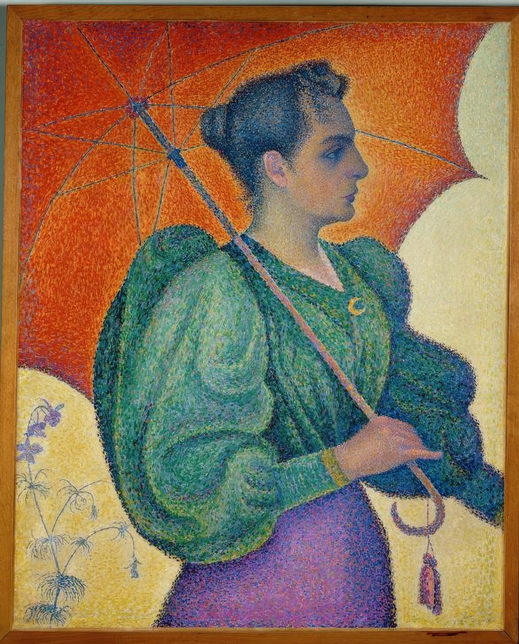 A nő a napernyős alkotó: Paul Signac