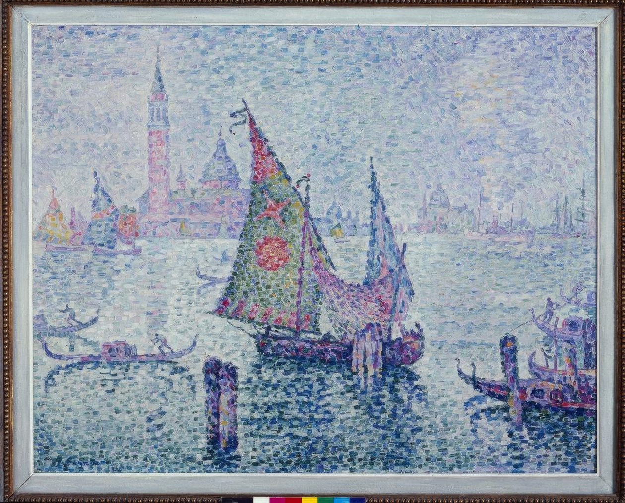 A zöld vitorla, Velence alkotó: Paul Signac