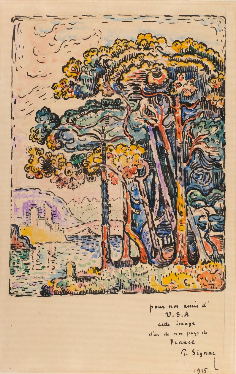 Tájkép alkotó: Paul Signac