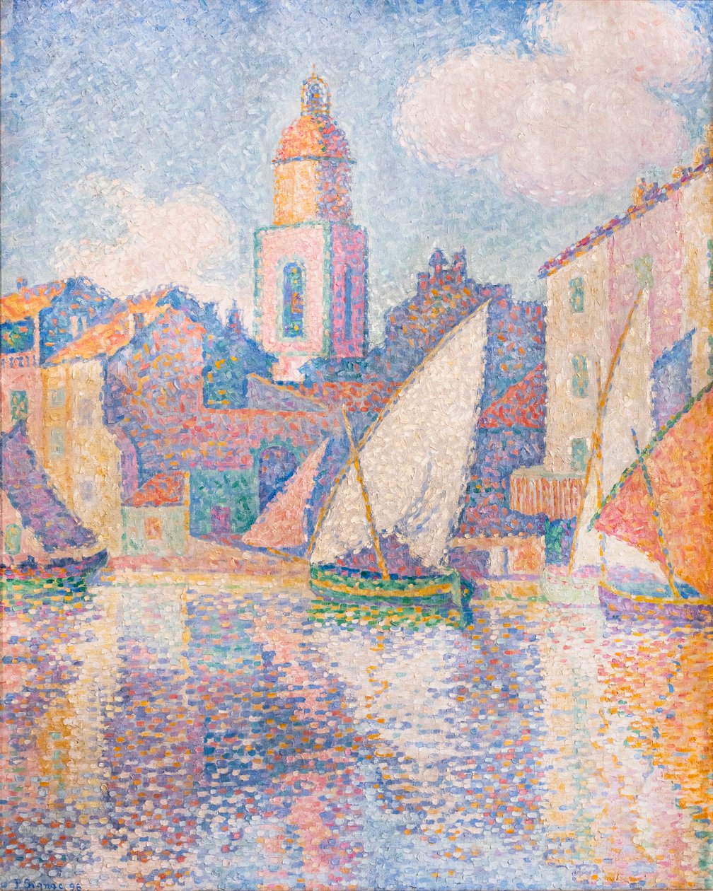 A Saint-Tropez-i harangtorony alkotó: Paul Signac