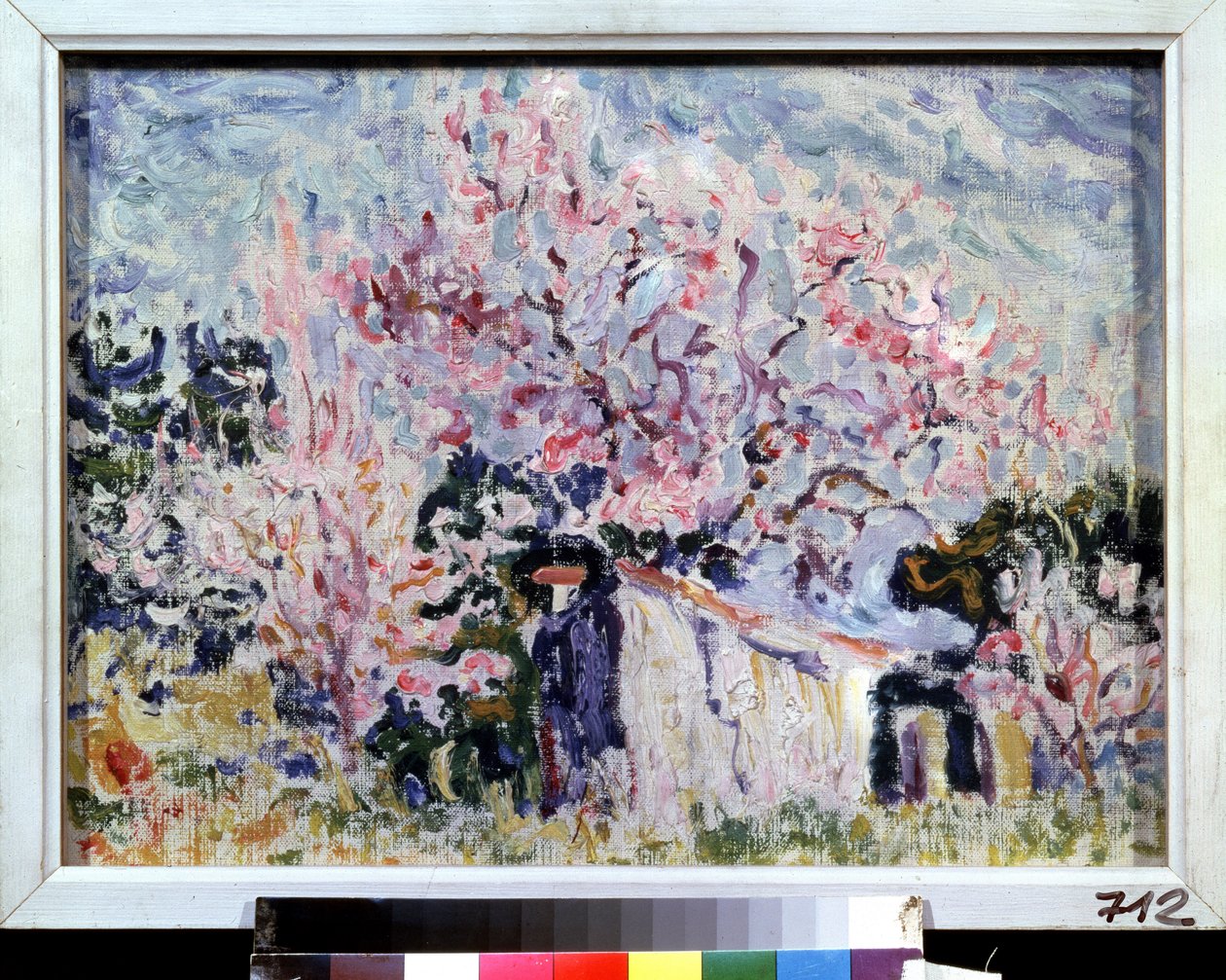 "Provence-i tavasz" (Provence-i tavasz) Paul Signac (1863-1935) festménye 1903 Puskin Múzeum, Moszkva alkotó: Paul Signac