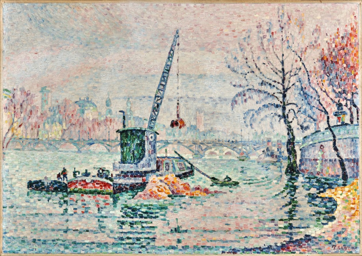 Pont des Arts alkotó: Paul Signac