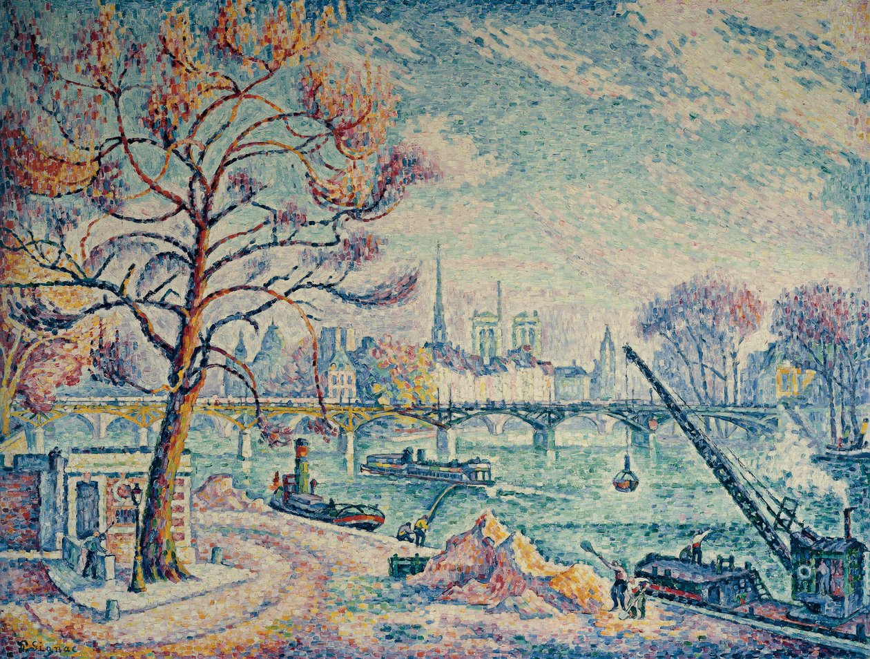 Pont des Arts alkotó: Paul Signac