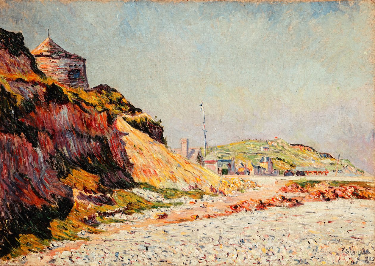 Port-en-Bessin, július 14.; Port-en-Bessin, 1883. július 14 alkotó: Paul Signac