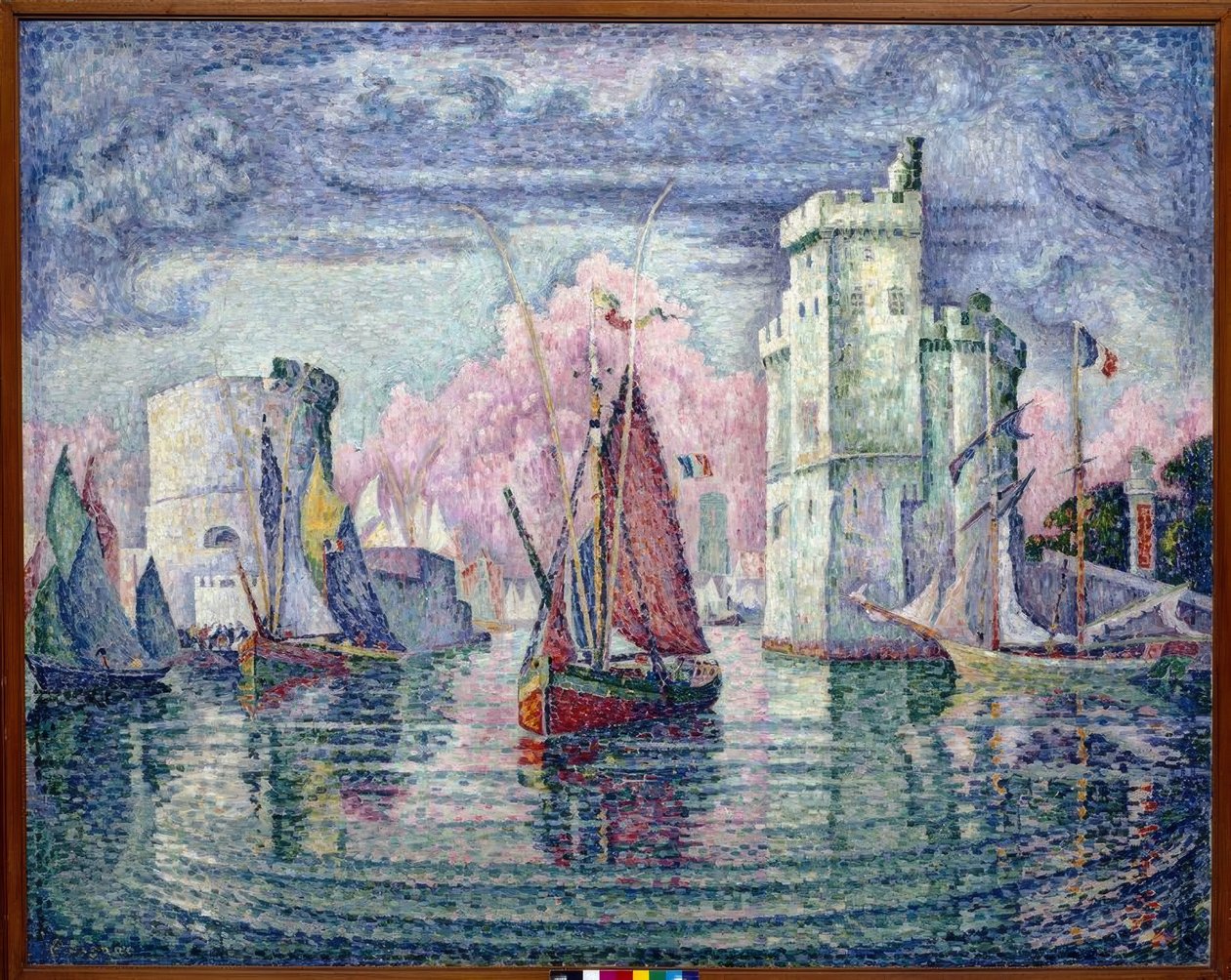 La Rochelle kikötője alkotó: Paul Signac